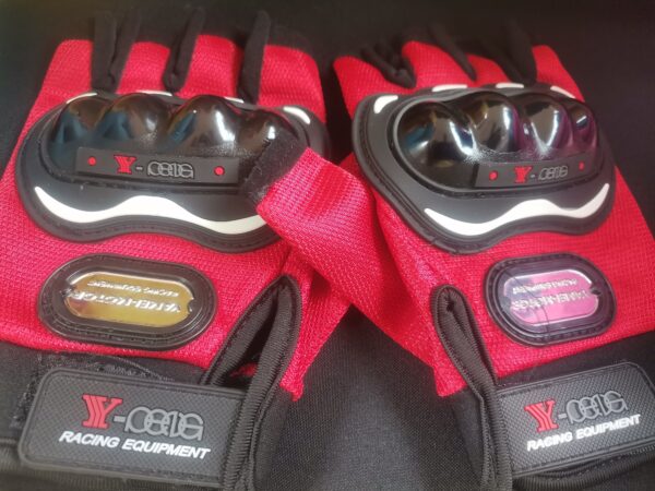 Knuckle Duster Biker Gloves